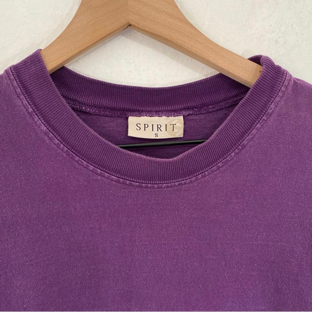 Spirit Jersey Vintage Men’s S Steamboat Colorado Purple Long Sleeve Sweatshirt - Picture 4 of 6